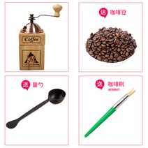 핸드드립 원두분쇄기 홈카페 원두 믹서기 캠핑 커피 그라인더 가정용 추천 원두가는기계 업소용, 콜롬비아 원목 연마기