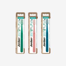 [오하우]조르단 그린클린 키즈 유아 칫솔 어린이 칫솔 식물성 칫솔모, 어린이칫솔_핑크 2P+신문지연필 증정