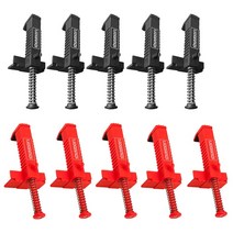 시공도구 5pcs 9-12cm 벽돌 레벨링 라인 러너 bricklaying 측정 드로잉 레벨러 건설 벽돌 건물 와이어 풀러, 협력사, 5pcs 블랙