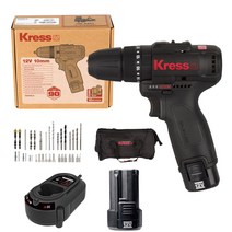크레스 충전 해머드릴 드라이버 12V KU362.2 무선 함마 햄머 칼블럭 콘크리트 작업