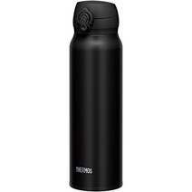 THERMOS 써모스 진공단열 휴대용 머그 보냉 보온병 아웃도어 750ml JNL-755, 딥블랙