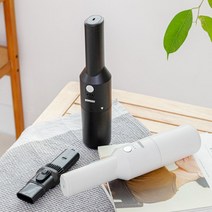 차량용 무선청소기 캠핑 집들이 침구 청소 보센 포터블 휴대용 핸디 무선 청소기 2세대, 블랙