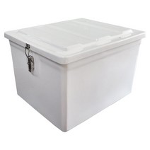 대성 사각통7번 백색 오토바이배달통 높이41cm 국산FRP 7kg