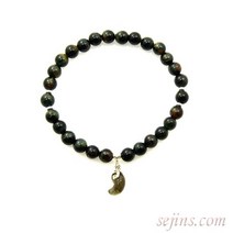 백제곡옥 라브라도라이트 청호안석 팔찌 HSMA-118b