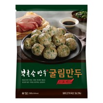 북촌손만두 고기 굴림만두 500g, 1개