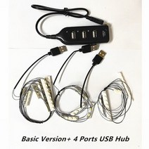 영화 시리즈 71043 16060 블록용 LED 조명 키트 led 조명만 포함, Basic Version