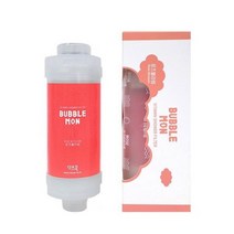 이츠인 아토큐어 샤워기 필터 리필형(로즈 블라썸) 버블몬 피부건강 아토피 녹물제거 절수형 잔류염소, 1Ea