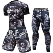 도복 추천 MMA Rashguard Jiu Jitsu 휘트니스 남자 복싱 유니폼 BJJ 킥복싱 세트 무에반바지 체육관 T 셔츠 바지 Sportsuit
