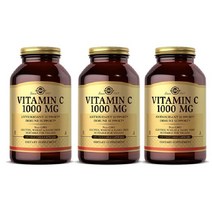 3개 Solgar 솔가 비타민 C 1000mg 250캡슐