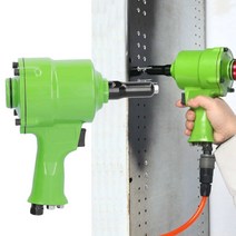 리벳건 팝너트건 공압 손톱 당겨 총 녹색 공기 리벳 도구 기계 세트 압축기 2.4-4.8mm, 02 US Style