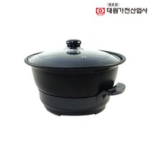 대원가전산업 DW-7700A 전기팬 전기그릴 전기냄비 멀티쿠커 라면냄비 전기후라이팬 전기쿠커 국산