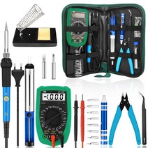 디솔더링 납 땜 흡입 페이스트 자동 솔더 제거 60W 220V 전기 납땜 인두 키트 디지털 멀티 미터 포함 온, 01 220V