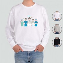 디자인셔츠 아토 의사 병원 수술 의료 간호사 맨투맨 후드티