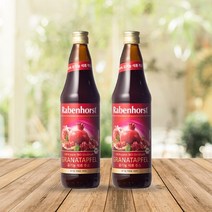 라벤호스트 유기농 석류주스 2병 - 석류즙 235641, 상세 설명 참조