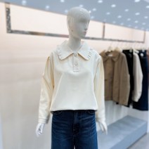 나이스클랍 레이어드 카라 블라우스 A224PWT901