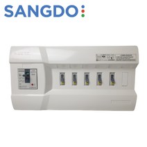 상도 산업용 노출형 분전함 5회로 50AF 차단기함 분전반 노출함 조립 두꺼비집, 1개