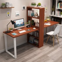 쌍둥이 책상 2200 2400 트윈 형제 자매 이인용 컴퓨터 심플 더블 데스크탑 가정용, G 180x60x75cm