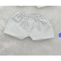 벙거지 코튼 10cm15cm20cm 헨리 10cm인형옷, C11-흰색 바지 한 벌