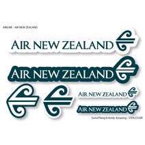 STEA 세계 항공사 로고 스티커SET 스티커, 15 AIR NEW ZEALAND