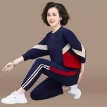 중년 운동복 여성 가을 트레이닝복 세트 셋업 짐웨어 헬스복 3종