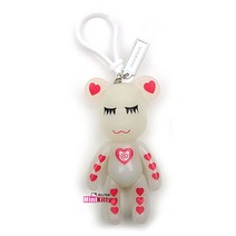 POPOBE 포포베 야광 골뱅이 하트 열쇠고리 8cm (S)