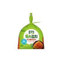 풀무원 톡톡 포기김치 1.5kg 밀키트 간편 도시락, 기본