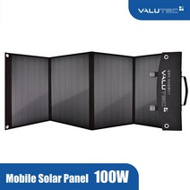 벨류텍 휴대용 태양광 충전기 14W 21W 30W 60W 100W