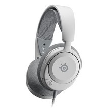 스틸시리즈 SteelSeries Arctis Nova 1 게이밍 헤드셋 화이트 115430, White