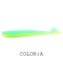 Supercontinental-스윙 임팩트 링 청어 낚시 루어 6 개/10 개 인공 Pesca Leurre Souple, 01 A_02 80mm 10pcs