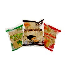 인도네시아 조나 끄리삑뗌빼 3종택(오리지날 다운저룩뿌룻 쁘다스) 230g 콩과자