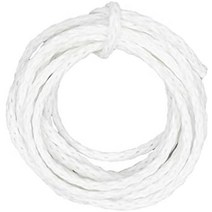 유도로프 pp로프 등산용 매듭 중공 브레이드 폴리프로필렌 배리어 수분 골프 코스용 군중, 12인치 x 500피트, 하얀