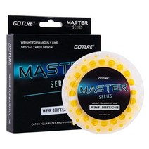 콘스탄틴원줄 낚시줄 빙어 Goture 마스터 플라이 낚시 라인 90ft100ft wf2f-wf10f 무게 포워드 플로팅 플라이 낚시 메인 라인 플라이 낚시 액세서리, 금, wf6f 100피트, 1개