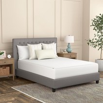 651129 Sealy Mattress Topper Spot and Stain Protection Fitted Waterproof Protector Queen Cover