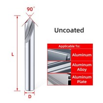 저무리 60도 센터 드릴 카바이드 스폿 비트 금속 밀링 커터 위치 라우터 CNC 드릴링, D12x75L, Uncoated 120 Degree