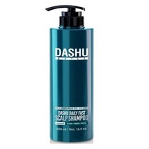 다슈 데일리 패스트 스칼프 샴푸, 500ml, 3개