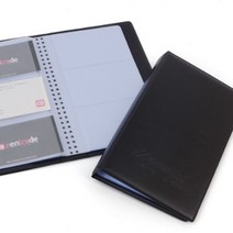 다이소 명함 수첩 통 꽂이 홀드 가죽 명함집, 156매, 156매