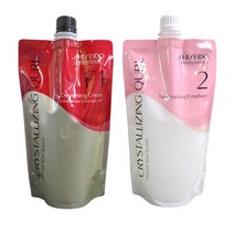 시세이도 크리스탈라이징 큘 F1/ M1/ EX1 (1제400g + 2제400g), F1, 에멀젼 2제