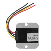 강압기 모듈 12V ~ 48V 전압 알루미늄 합금 DC/DC 전력 변환기 조정기, 한개옵션0