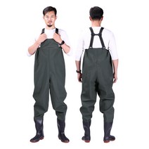플라이낚시 허리장화 수산시장 갯벌 낚시 전신장화, 상세 페이지 참고, 37-푸른(가벼움 + 친환경)(고품질)
