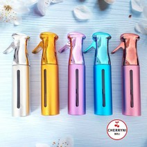[체리니]미용실 분무기 안개 미세 분사 컬러 스프레이 300ml 택1, 메탈 블루