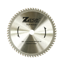 제스트 원형톱날 7 1/4인치X60날 목공용 목재용 톱날 초경톱날 목공용팁쏘