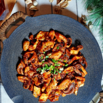 세콩알주부 야들한 양념 쭈꾸미 칩스 볶음 동두천 맛집 집들이 캠핑 음식, 약간매운맛600g*2