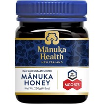 Manuka Health 뉴질랜드산 정통 마누카 생꿀 슈퍼푸드 UMF 16+ MGO 573+ 250g