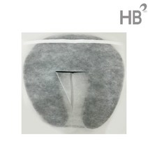 접착가능한 T자형 부직포 베개커버 안면베개커버 병원용 마사지 청결 일회용 한의원 병원 베개 교환 교체 얼굴 통풍 절개, 100매