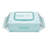 베베숲 라이트 아기물티슈 캡형, 80매, 4개