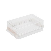 버터 커팅 투명 대용량 저온 냉장고 보관 치즈 신선 박스 버터, 01 1pc, 16.5x9x5cm