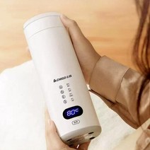 휴대용분유포트 분유 타는 기계 우유 데우기 포트기 온수 자동 일정한 온도, B.화이트[스마트 ]