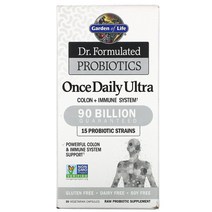 가든오브라이프 Dr. 포뮬라ted 프로바이오틱스 Once Daily Ultra 90 Billion 30 식물성 캡슐