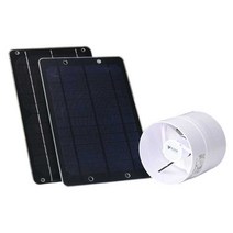 태양광환풍기 벤츄레이터 지붕패널 루프팬 옥상배기팬, 4인치(100구경 6W) 덕트팬