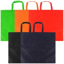 (인쇄가능)부직포가방(특대형)(가로)53cm x (세로)48cm, 오렌지